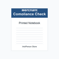 Merchant Compliance Checklist Notebook product image