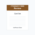 Product Feed Review Card Set product image